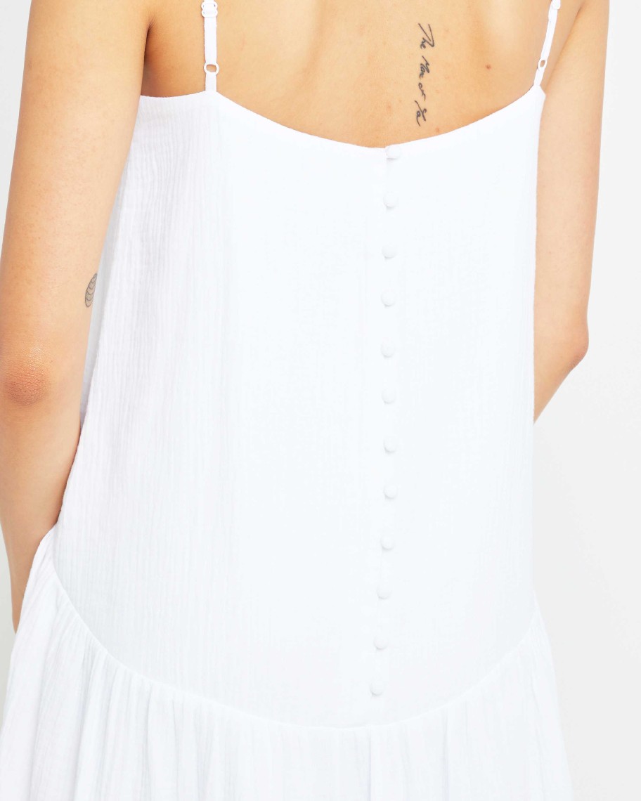 Clothing o.p.t | Georgia Dress White