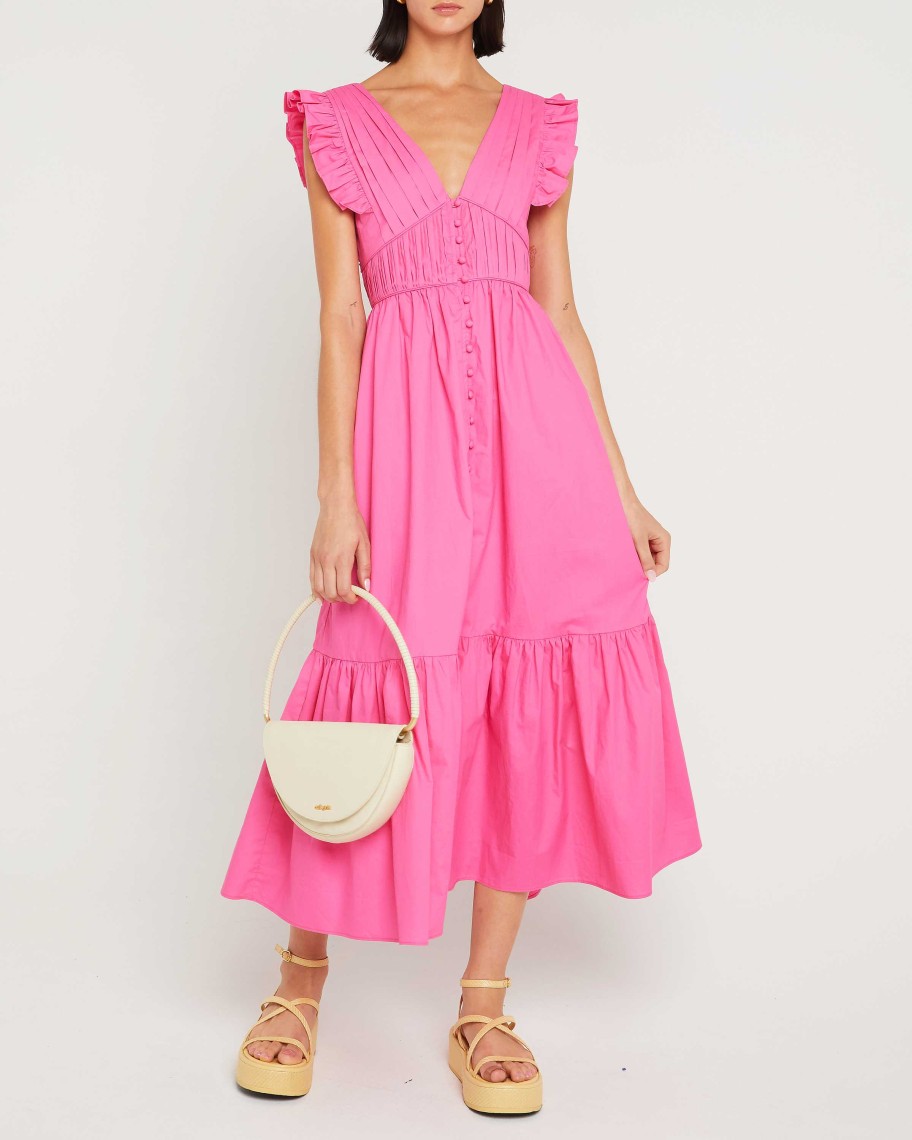 Clothing o.p.t | Stella Dress Magenta