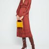 Clothing o.p.t | Tianna Midi Dress Rust