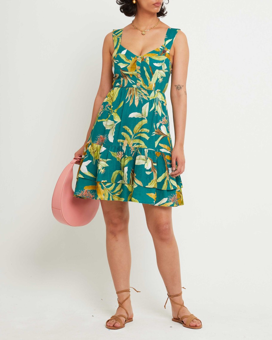 Clothing kourt | Bondi Dress Tropical Palm