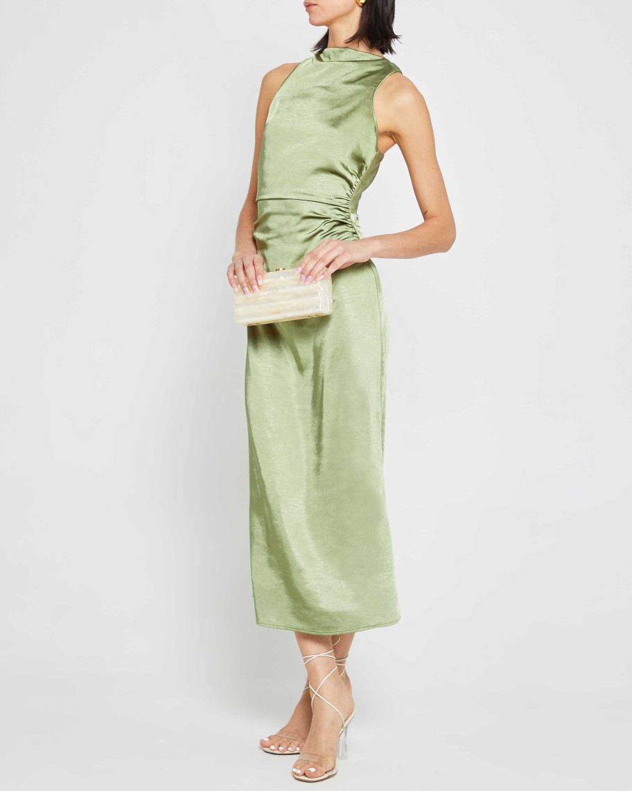 Clothing o.p.t | Carter Dress Green