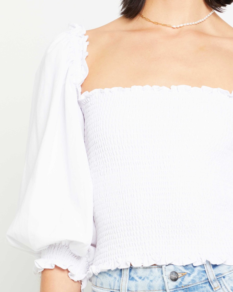 Clothing kourt | Zoe Top White