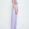 Clothing CAARA | Sunny Day Cropped T-Shirt Purple