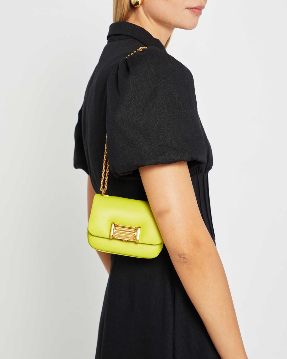 Accessories Kunogigi | Fufu Leather Mini Bag Pistachio