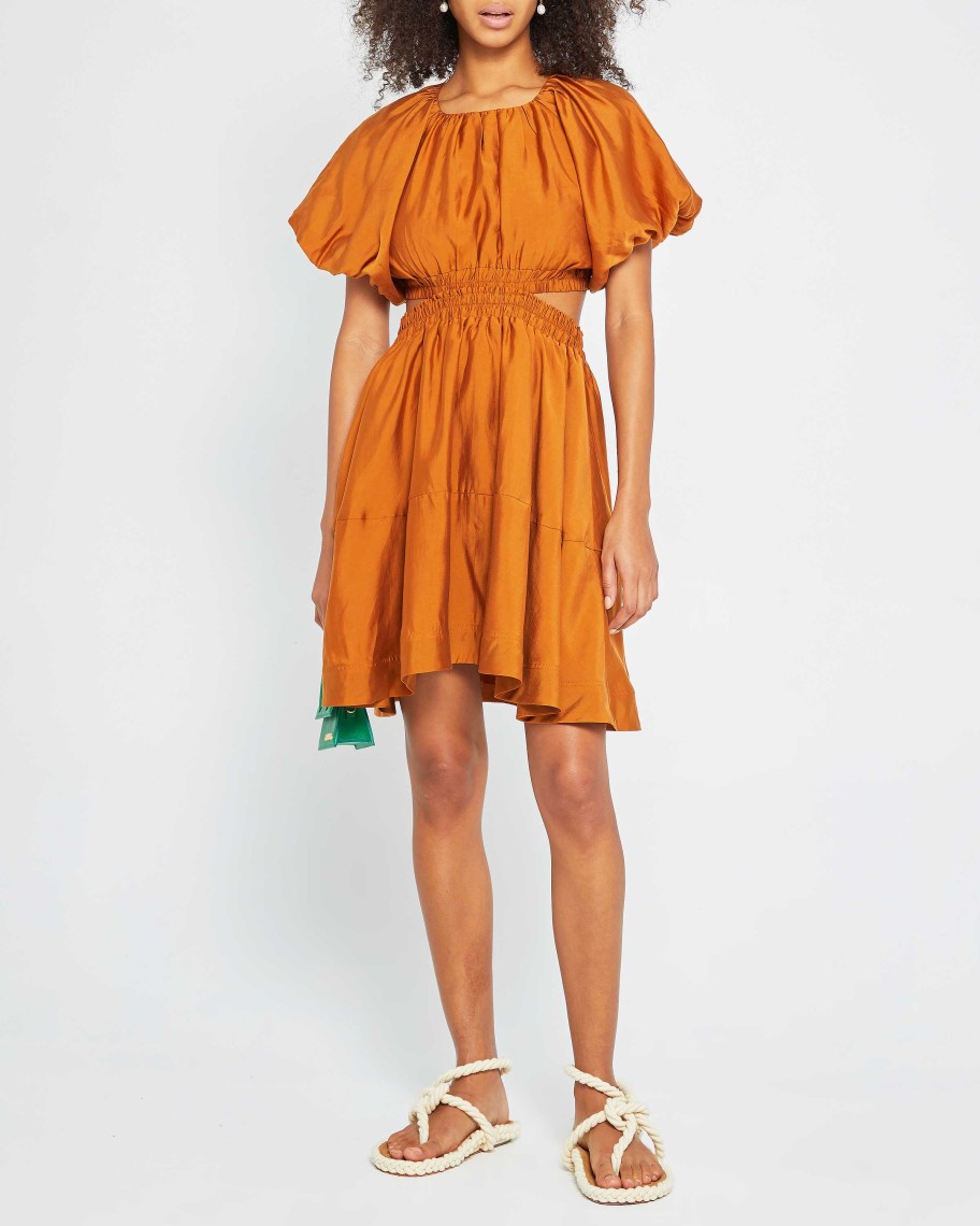 Clothing kourt | Mayra Dress Burnt Orange