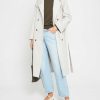 Clothing CAARA | Louie Trench Coat Oatmeal