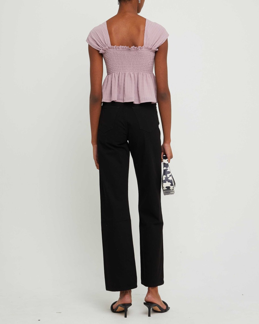 Clothing kourt | Everly Top Mauve