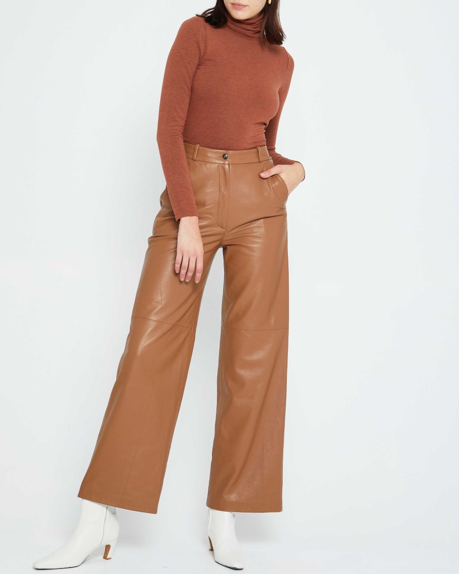 Clothing CAARA | Laina Turtleneck Copper