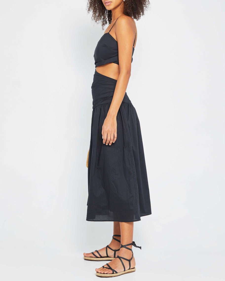 Clothing CAARA | Erika Cutout Dress Black