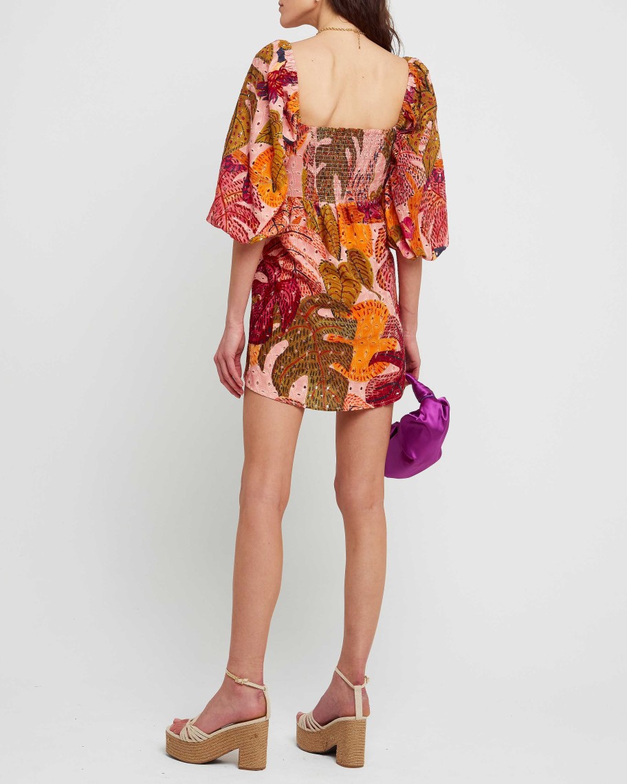 Clothing kourt | Robbie Dress Multi Palm Print