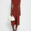 Clothing kourt | Corlis Dress Dark Chestnut