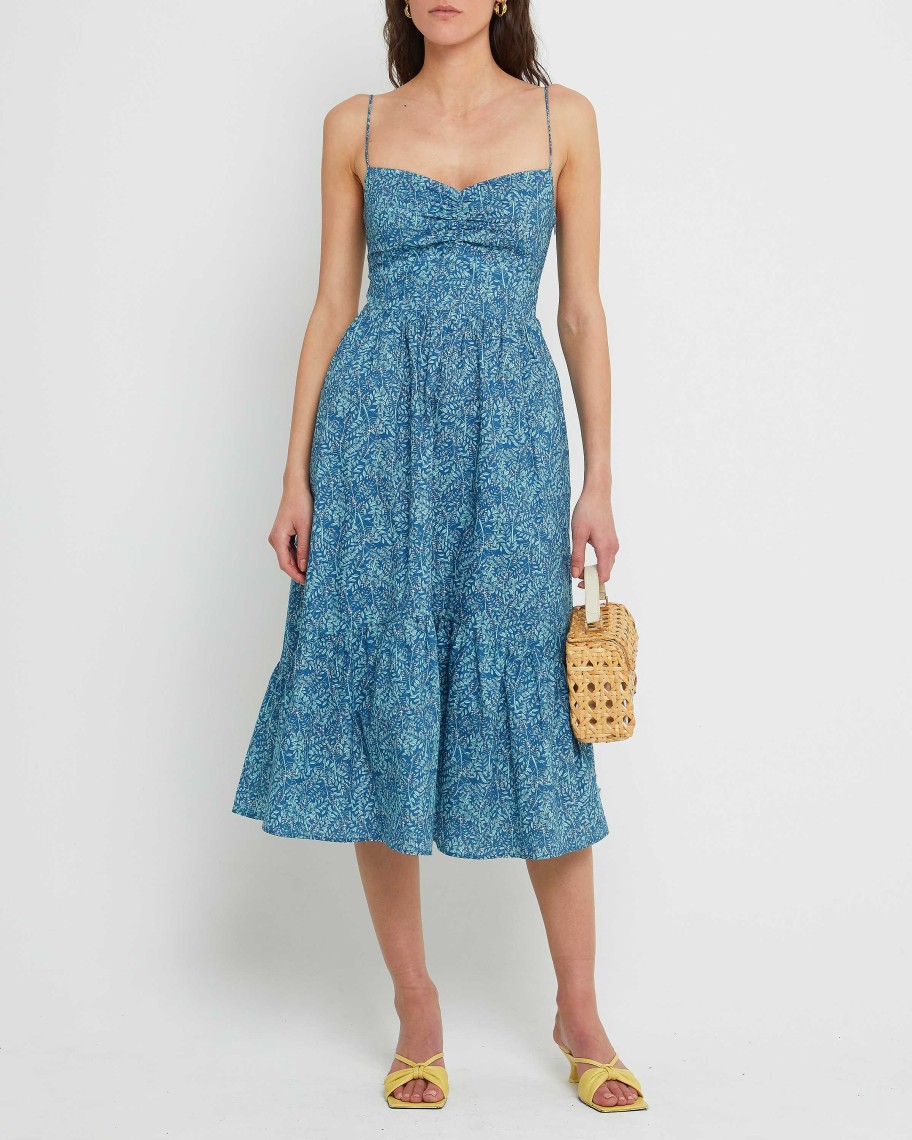 Clothing o.p.t | Momo Dress Blue Floral