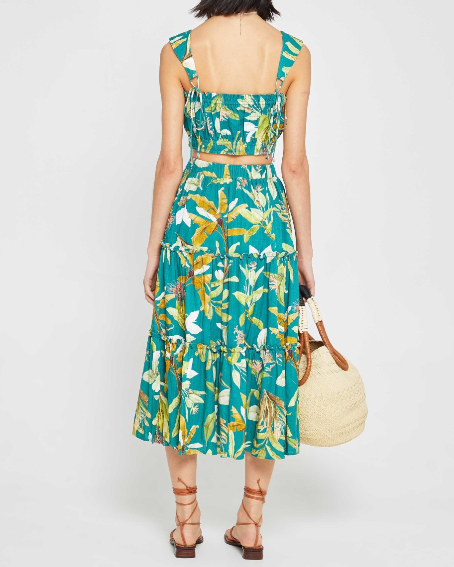 Clothing kourt | Eliza Two Piece Set Tropical Palm