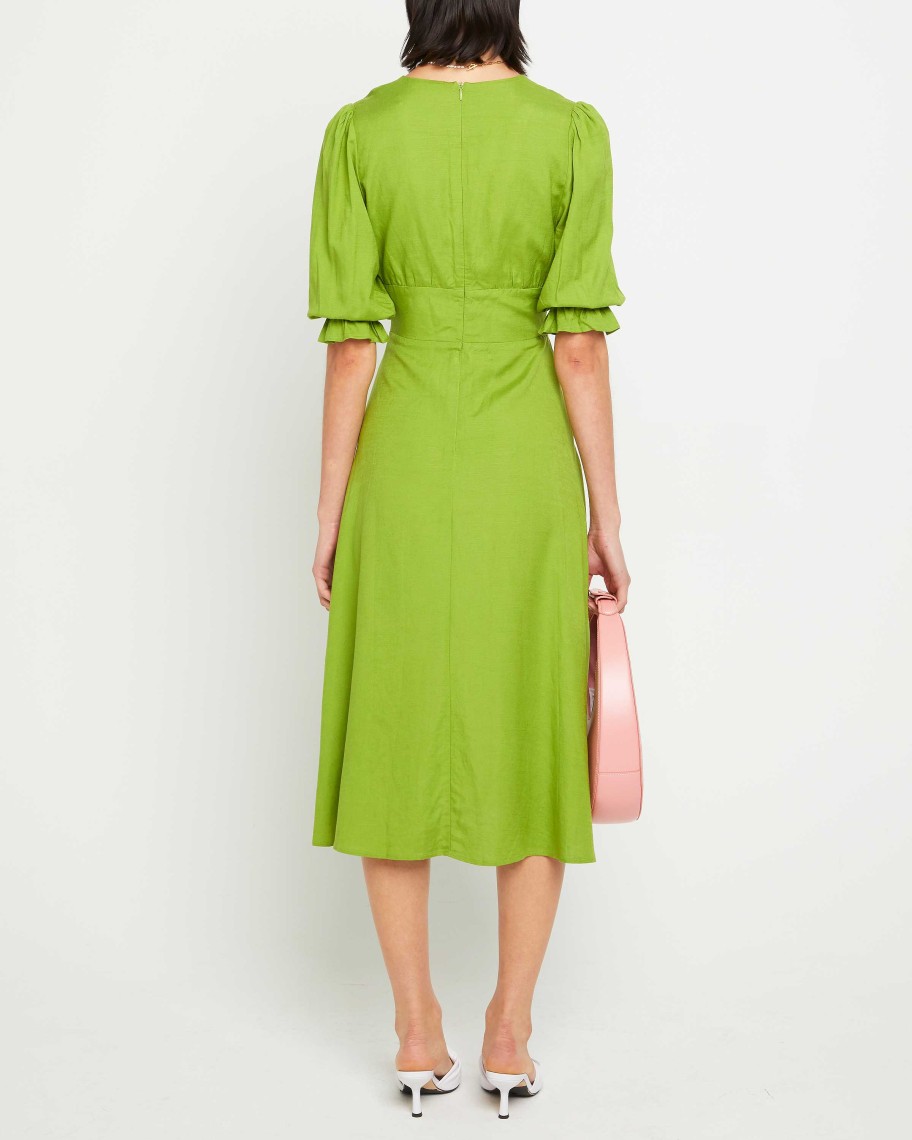 Clothing kourt | Julien Dress Chartruese