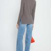 Clothing CAARA | Capua Wool Cashmere Sweater Warm Grey