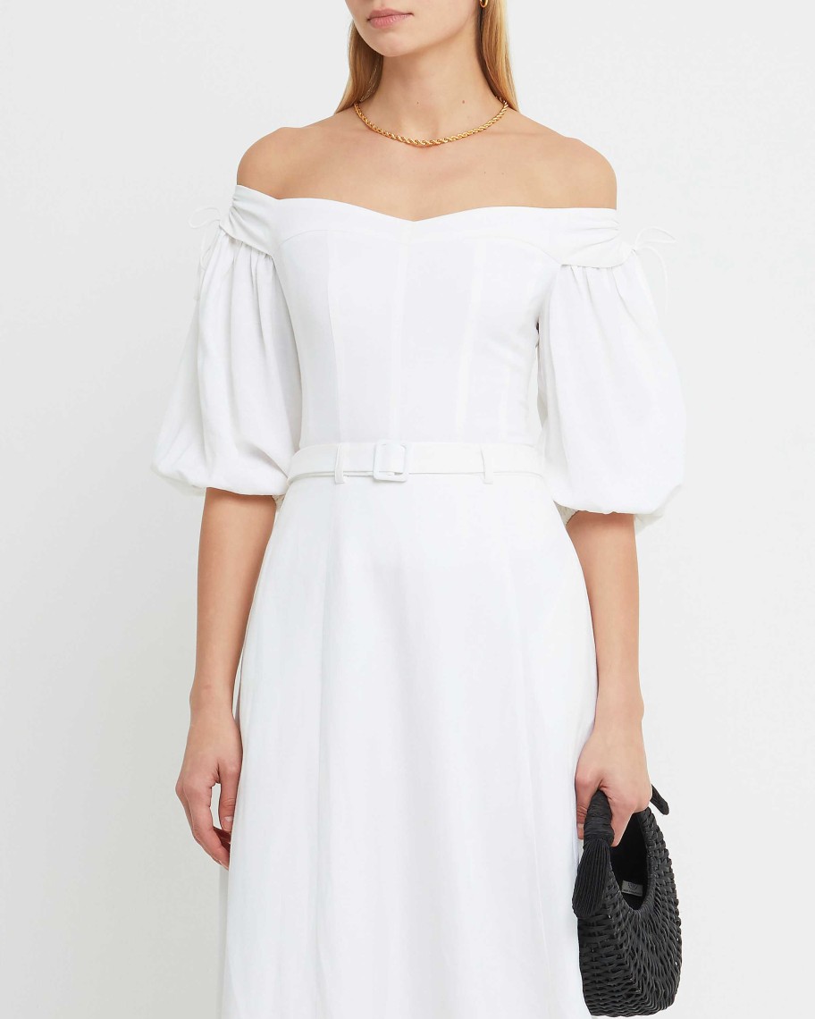 Clothing KOURT | Nacido Top White