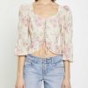 Clothing kourt | Capri Top Rose