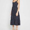 Clothing o.p.t | Catriona Dress Navy Cherry Print