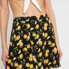 Clothing kourt | Taren Skirt Black Fruit Print