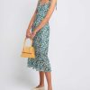 Clothing o.p.t | Toile De Jouy Dress Deep Green Floral