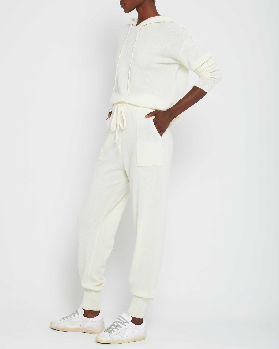 Clothing CAARA | Nuka Cashmere Pant Ivory