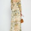 Clothing o.p.t | Ada Maxi Dress Beige Floral