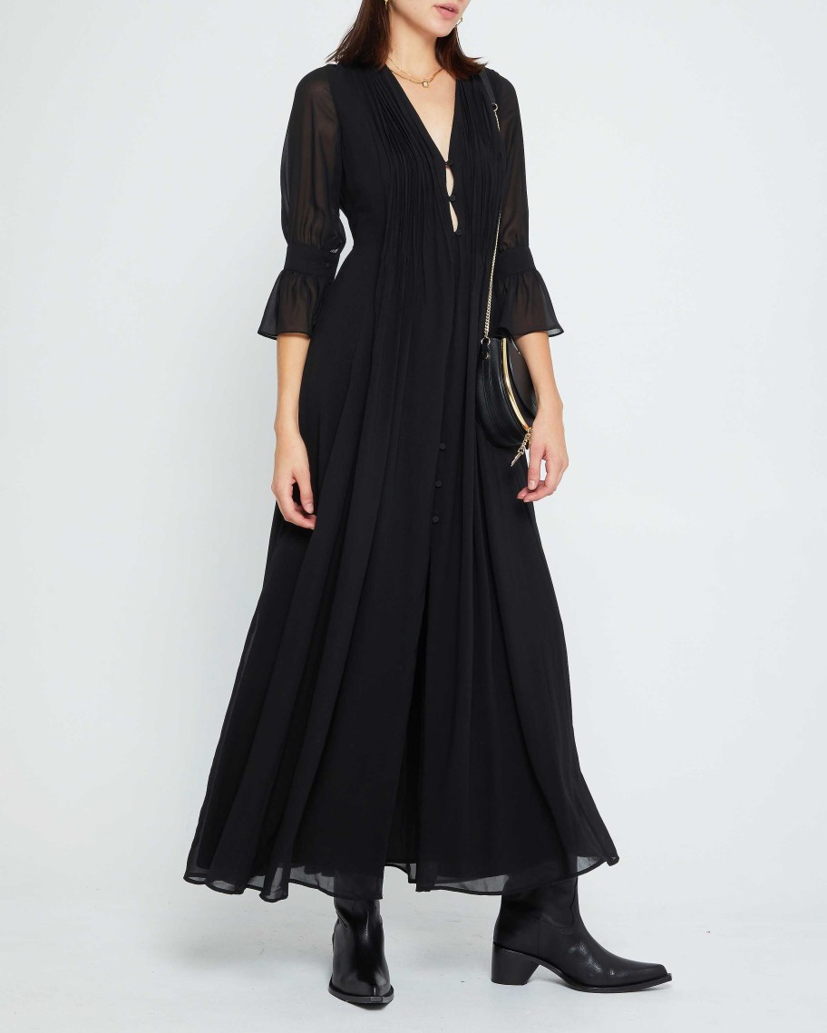 Clothing CAARA | Millie Dress Black