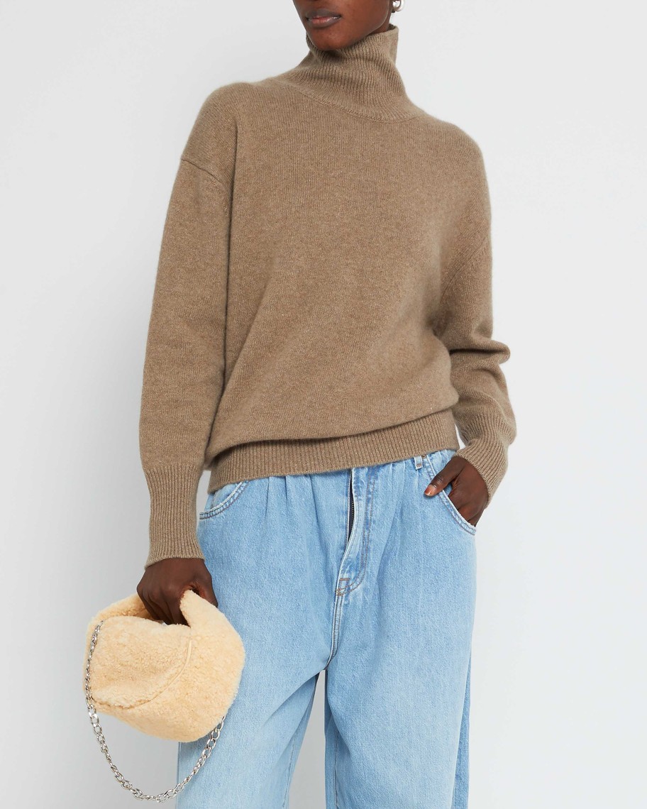 Clothing CAARA | Nuno Natural Cashmere Sweater Mocha