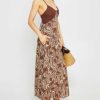 Clothing o.p.t | Iona Maxi Dress Cocoa Print