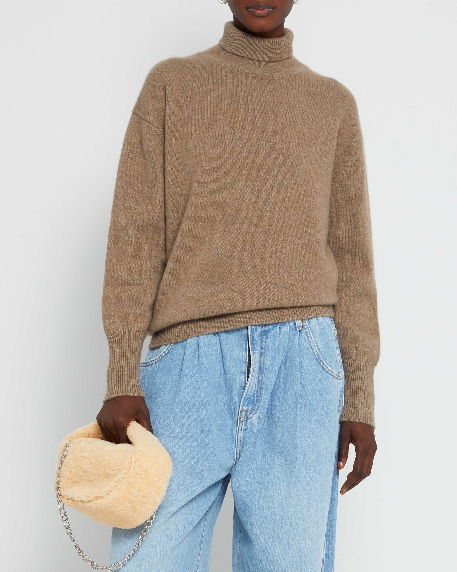 Clothing CAARA | Nuno Natural Cashmere Sweater Mocha