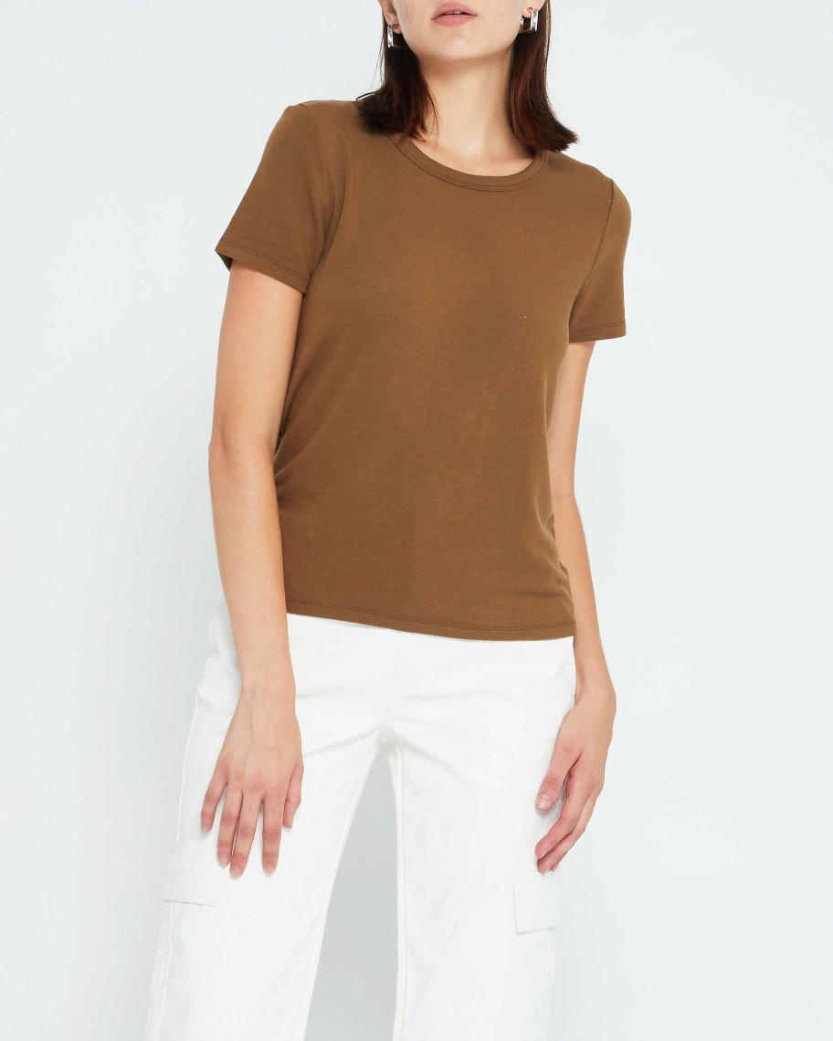 Clothing CAARA | Off-Duty T-Shirt Loden