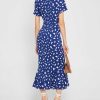 Clothing o.p.t | Kimmie Dress Navy Polka Dot