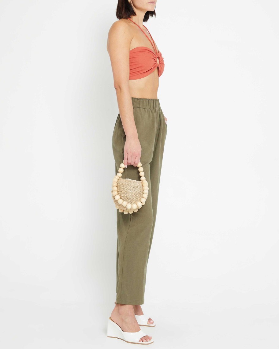 Clothing kourt | Fae Linen Pant Olive