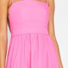 Clothing o.p.t | Dionne Cotton Dress Magenta