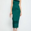 Clothing o.p.t | Vinci Dress Dark Green