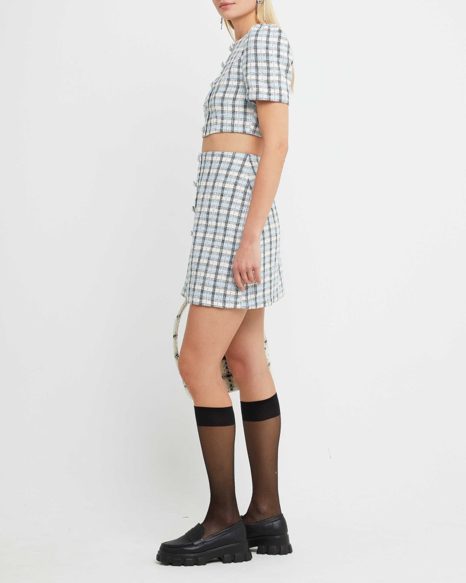 Clothing kourt | Spencer Set Plaid Blue