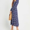 Clothing o.p.t | Lenon Dress Navy Polka Dot