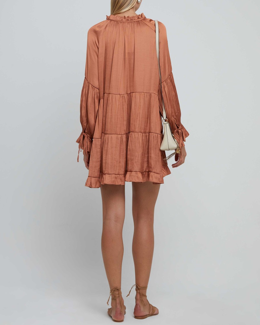 Clothing o.p.t | Juvianna Mini Dress Rose Gold