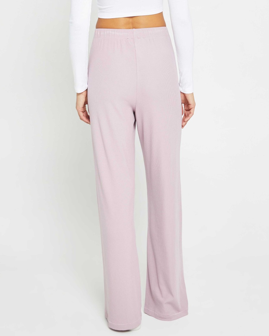 Clothing CAARA | Soft Lounge Pajama Pant Mauve