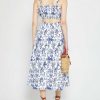 Clothing kourt | Eliza Two Piece Set Dark Blue Toile