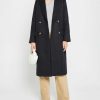 Clothing CAARA | Frank Double Breasted Coat Black