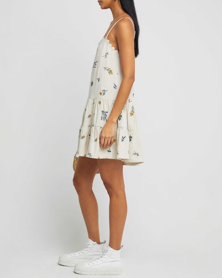 Clothing kourt | May Dress Beige Floral