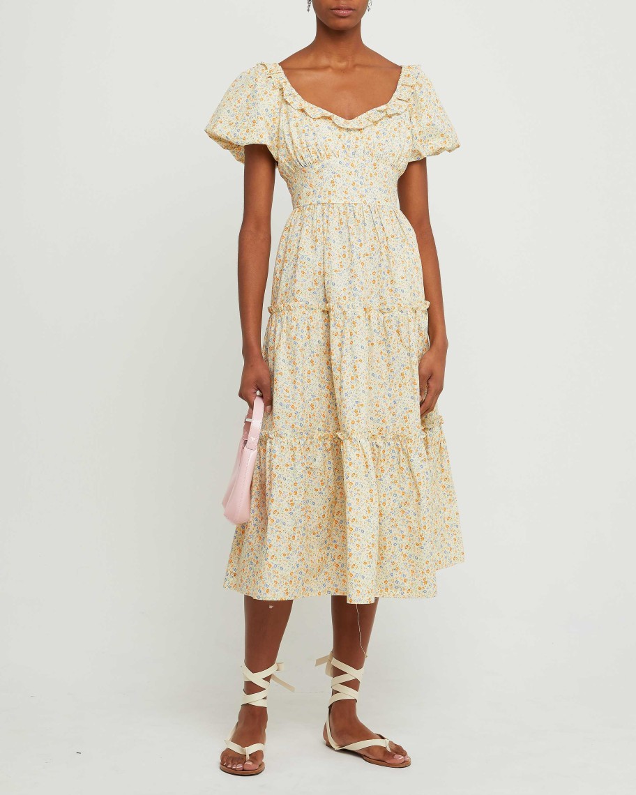 Clothing o.p.t | Florence Cotton Dress Tender Floral