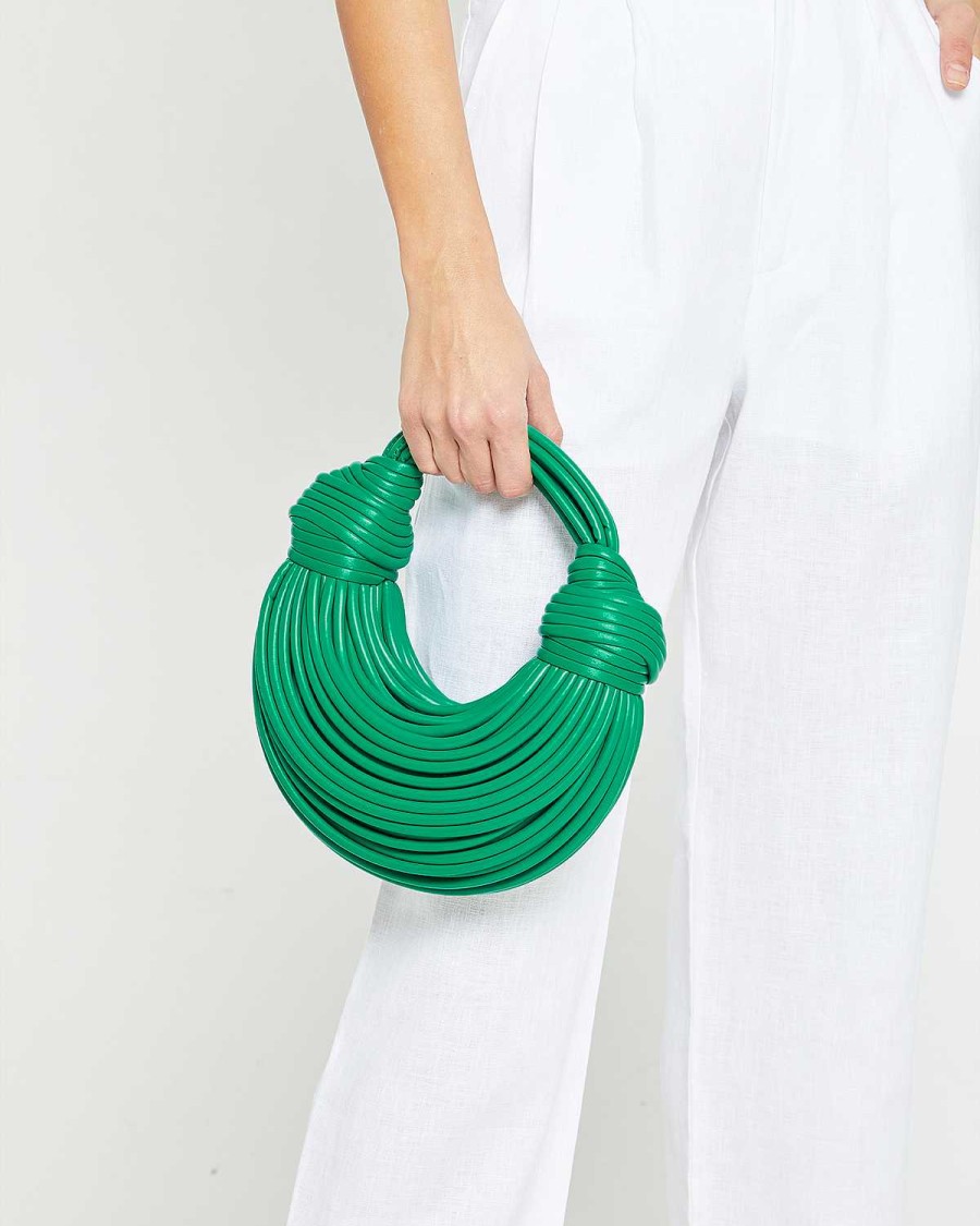 Accessories FEW MODA | Ally Double Knot Bag Kelly Green