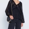 Clothing o.p.t | Rhea Top Black