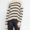 Clothing CAARA | Enni Sweater Black Stripe