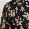 Clothing o.p.t | Lluvia Dress Navy Yellow Floral