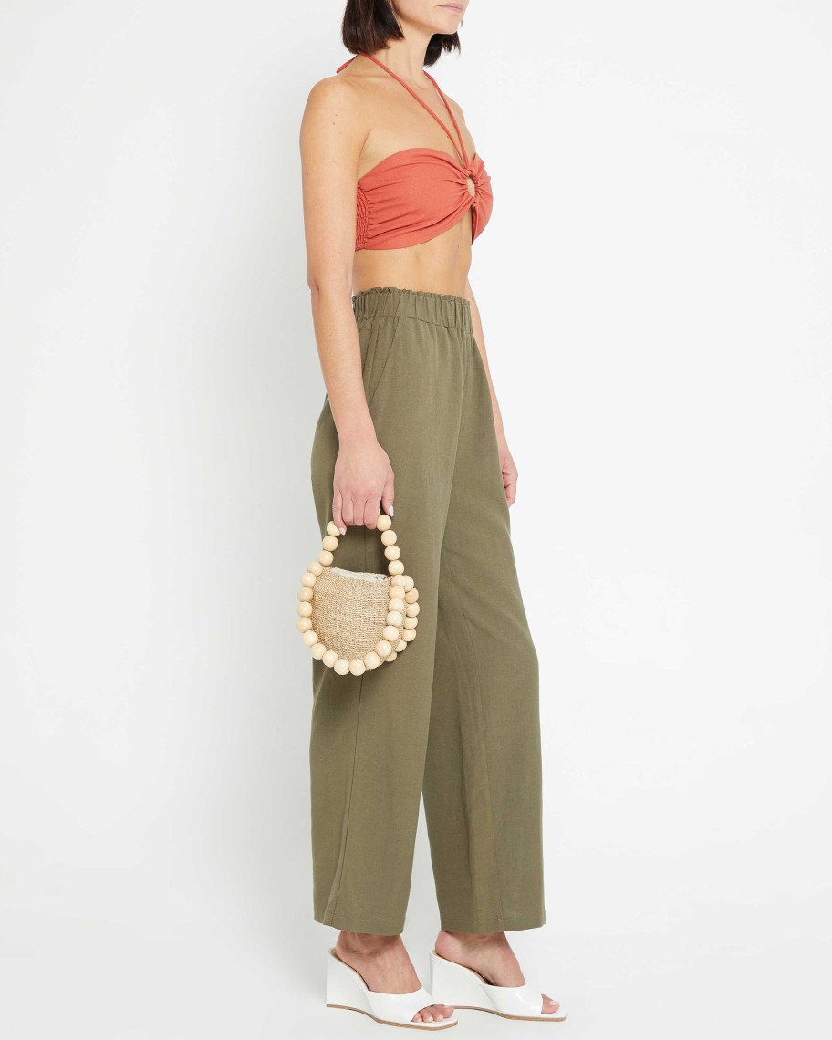 Clothing kourt | Fae Linen Pant Olive