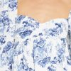 Clothing kourt | Monroe Dress Blue Toile