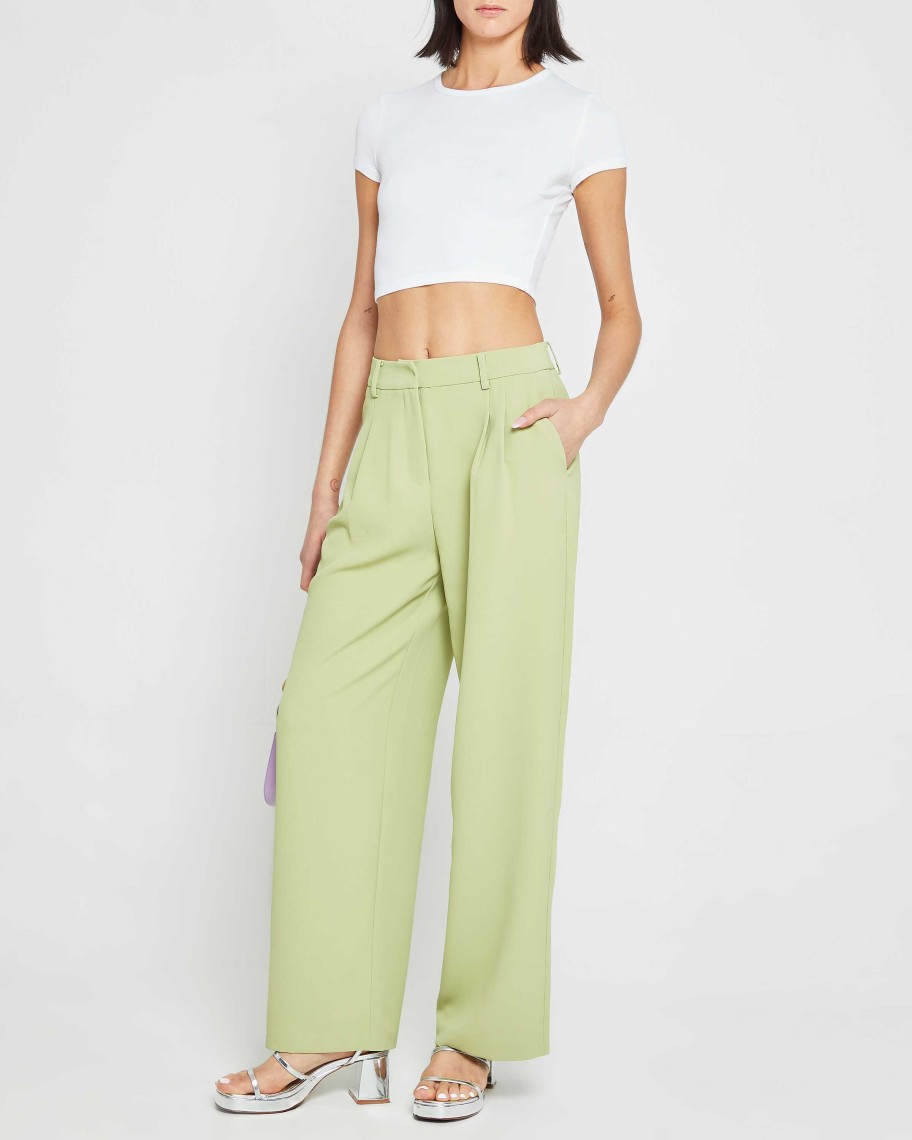 Clothing kourt | Lew Pant Lime Green